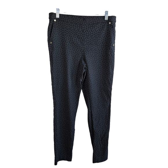 Anne Klein Pants - Anne Klein Black White Polka Dot Career Wear Pants Dressy Size 8 Business